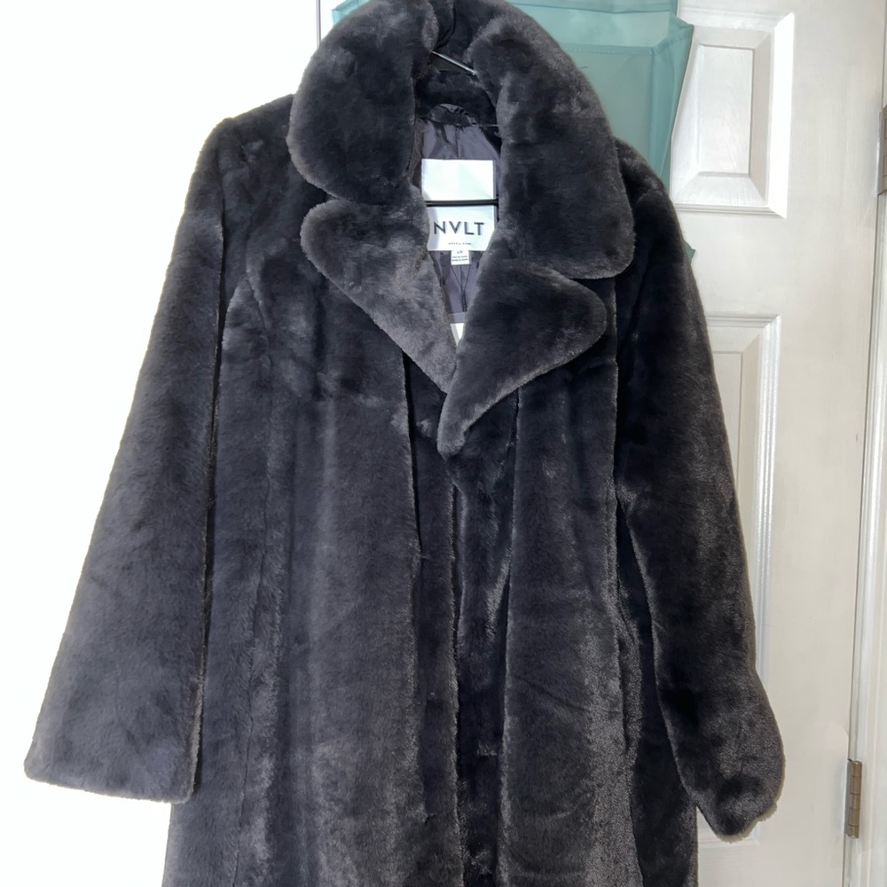 NVLT Long Fur coat.